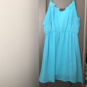 Aqua dress